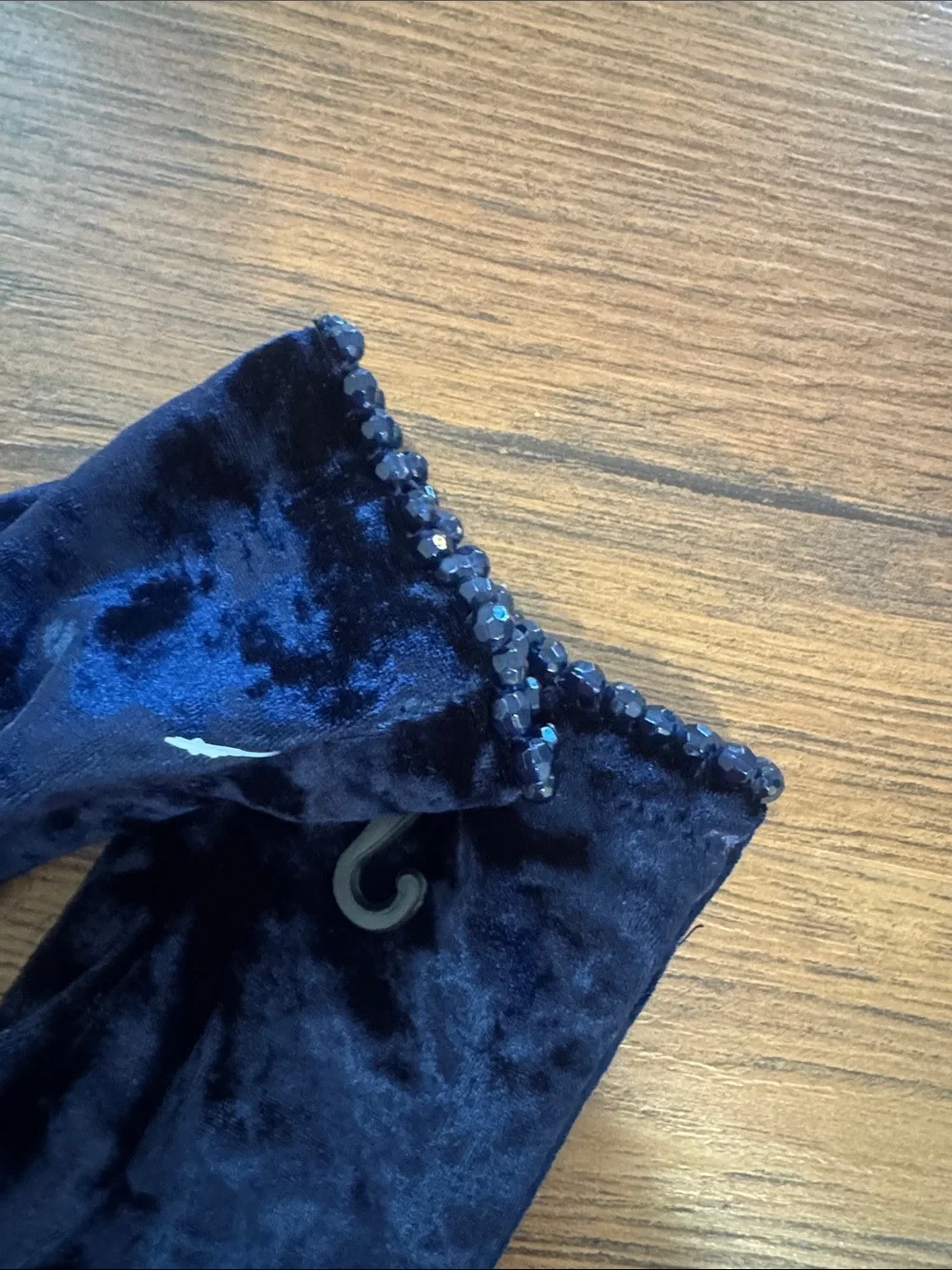 Principles Navy Velvet gloves